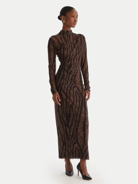 ACCESS FASHION Rochie cocktail maro