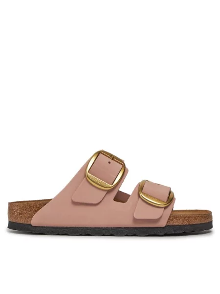 Sneakers Birkenstock Arizona Big Buckle Nubuck Leather Soft Pink EUR 38 ροζ