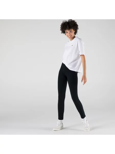 Lacoste Spodnie granatowe