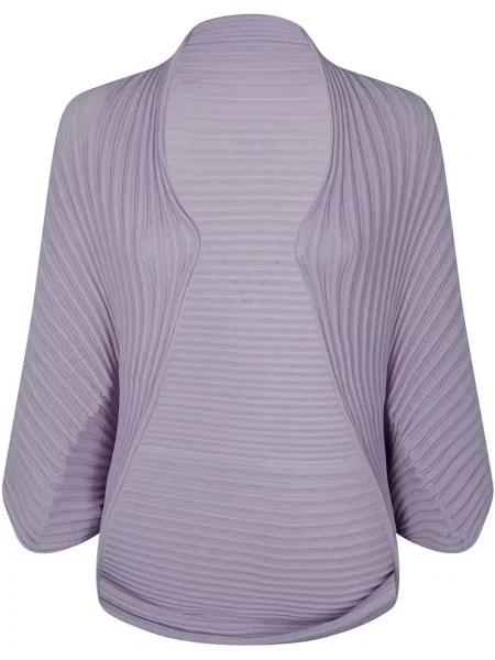 Cardigan Issey Miyake violet