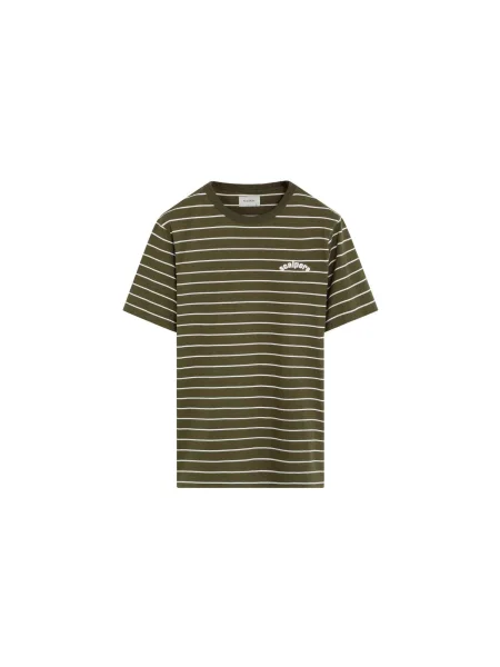 Scalpers Tricou Semb kaki alb