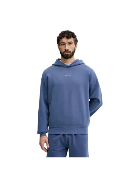 Bluza z kapturem Bogner niebieska