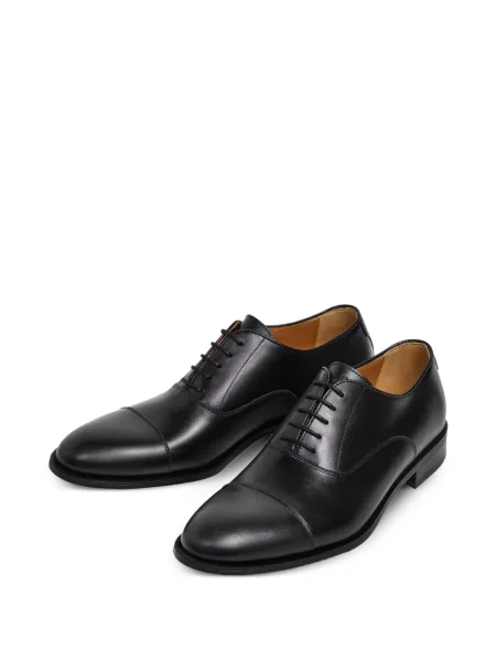 Oxford Hackett London din piele negru