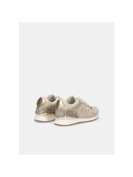 Sneakersy Liu Jo skórzane beżowe