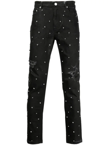 Blugi God's Masterful Children rupți negru