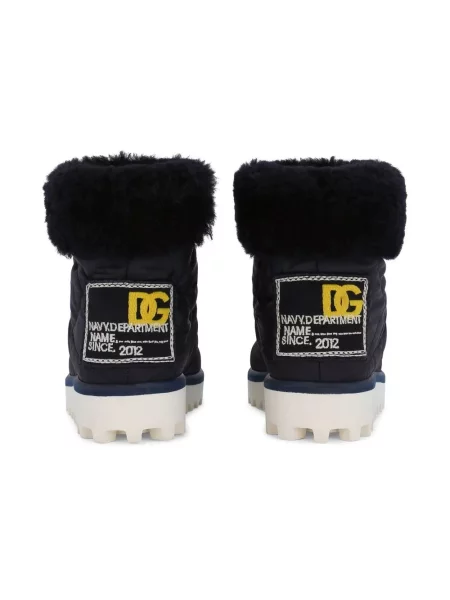 Buty do kostki dziecięce Dolce And Gabbana niebieskie
