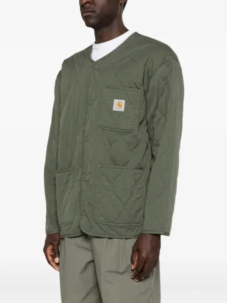 Geacă Carhartt Wip matlasată verde