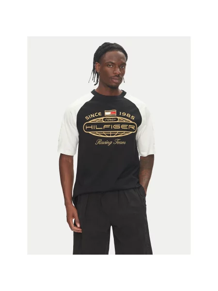 Tommy Hilfiger T-Shirt F1 Movie Regular Fit μαύρο
