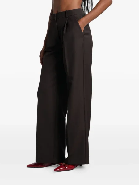 Pantaloni Anine Bing maro