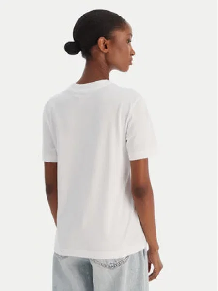 Calvin Klein Jeans Marškinėliai A- Inst. Logo Classic balta