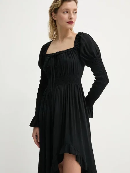 Сукня The Sleeper maxi розкльошена чорний