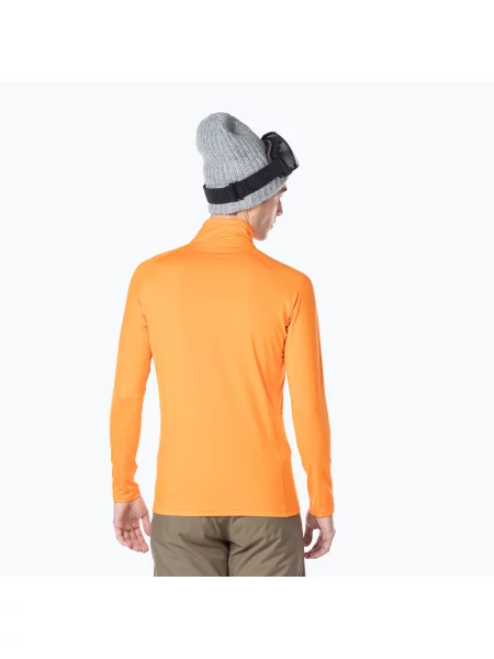 Longsleeve termoaktywny Rossignol Classique Zip pomarańczowa