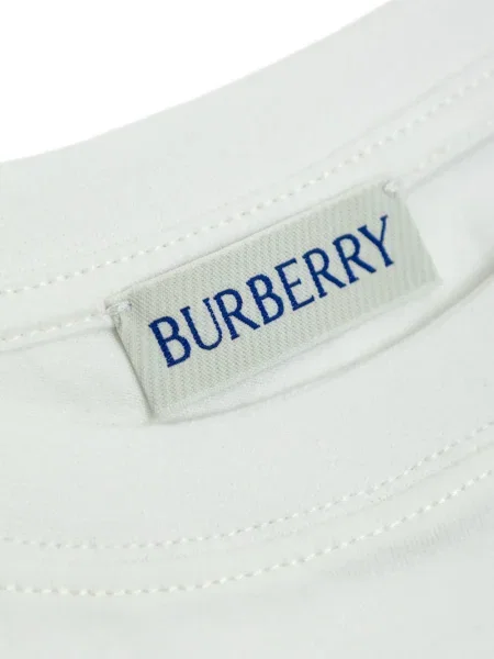 Koszulka dziecięca Burberry biała