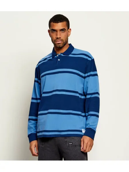 Tricou polo Hugo Blue albastru