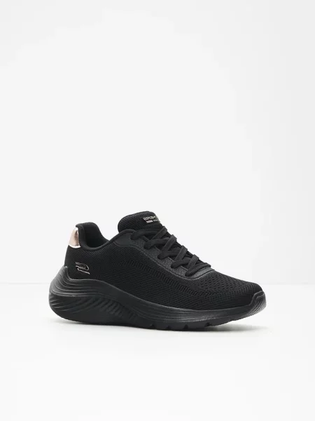 Sneakersy marki Skechers z pianką z pamięcią kształtu czarne