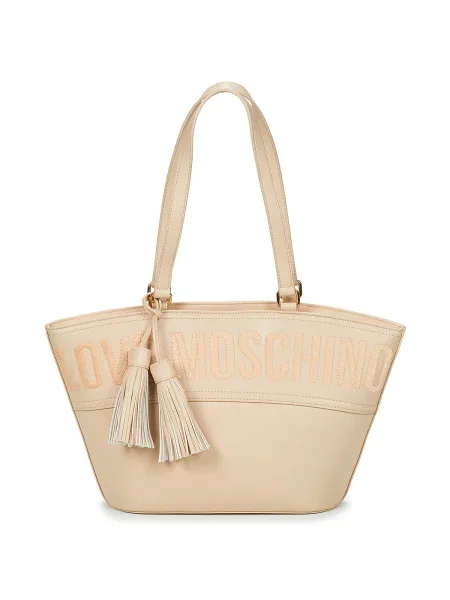 LOVE MOSCHINO Kabelka Écru béžová