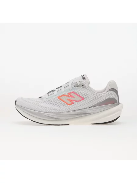 Sneakers New Balance Infinion White/ Pink Heat/ Tangerine Heat EUR alb