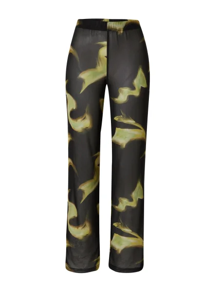 Résumé Nohavice trstinová / svetlozelená čierna