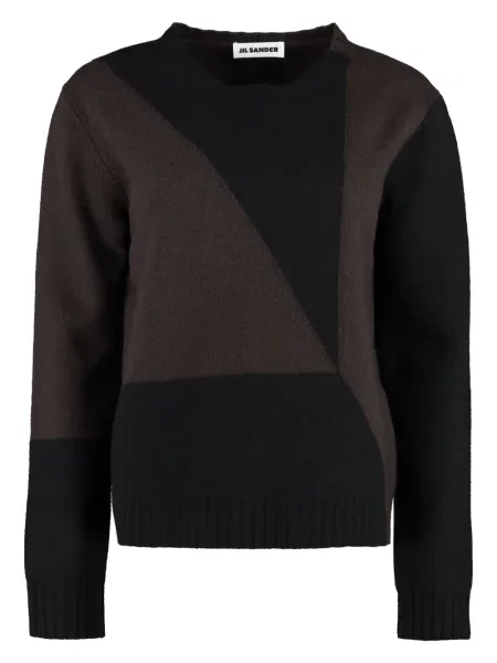 Pulover Jil Sander de lână maro