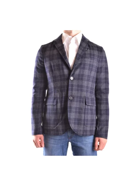 Marynarka Peuterey w kratkę niebieska