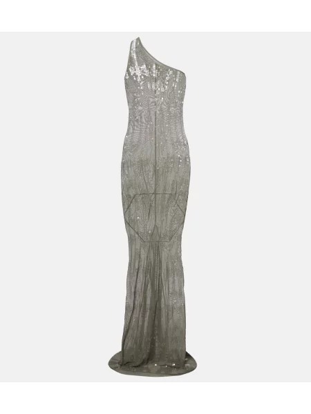 Rochie Rick Owens din tul verde