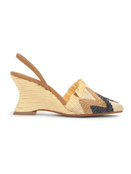 Espadryle Castaner skórzane