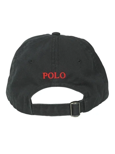 Polo Ralph Lauren baseball sapka nyomott mintás fekete