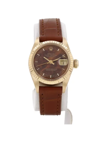 Часовник Rolex кафяво