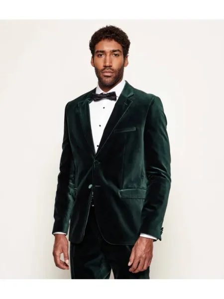 HUGO Sacou | Skinny fit verde