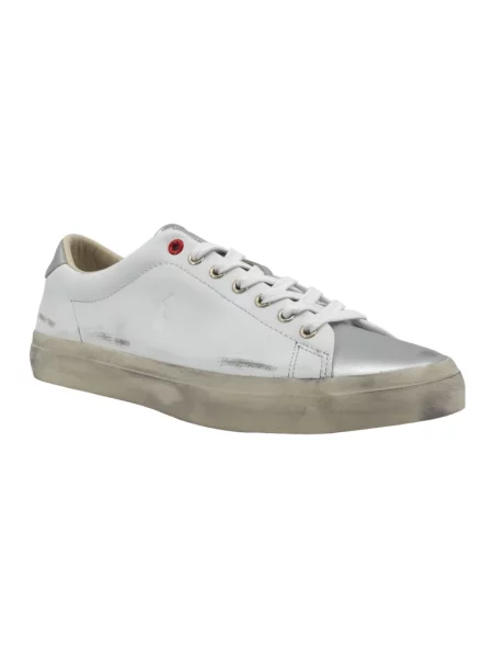 Sneakersy Ralph Lauren skórzane białe