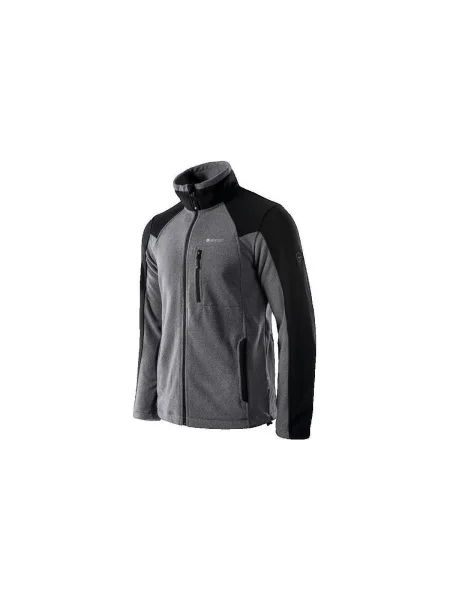 Hanorac din fleece Hi-tec din fleece gri