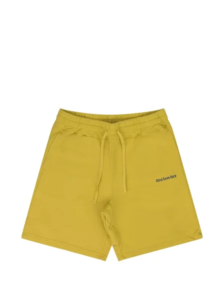 Pantaloni scurți Aimé Leon Dore cu broderie galben