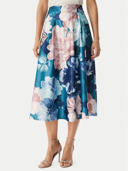 Rinascimento Спідниця трапеція Голубий