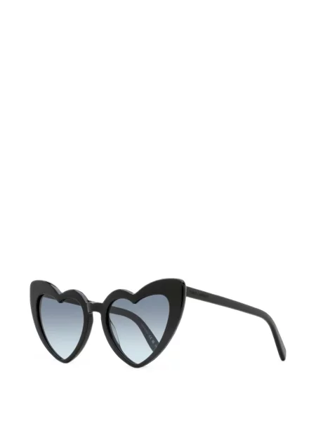 Слънчеви очила Saint Laurent Eyewear със сърца черно