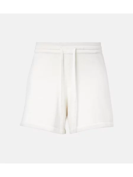 Pantaloni scurți The Upside tricotate alb