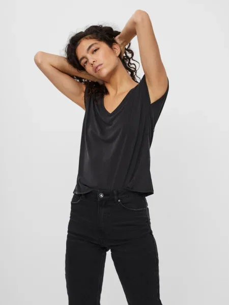 VERO MODA Póló FILLI' fekete