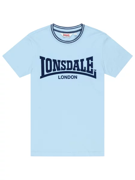 LONSDALE Tricou Potter Newton / închis albastru