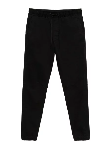 Pull&Bear Pantaloni negru