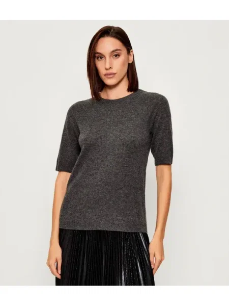 MM De lână pulover YEN | regular fit cu adaos de cașmir gri