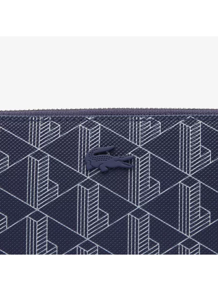 Lacoste гаманець Monogram синій