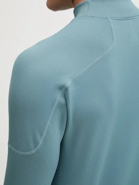 Лонгслів для тренувань Under Armour Cold Weather Grid однотонна зелений