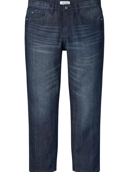 Jeansy classic fit straight niebieskie