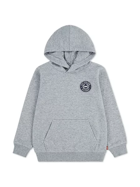 Levi's Dječja dukserica MODERN CREST HOODIE siva