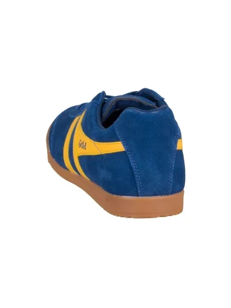 Pantofi Gola din piele de căprioară albastru
