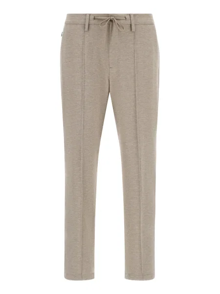 Boggi Milano Kalhoty B Jersey písková