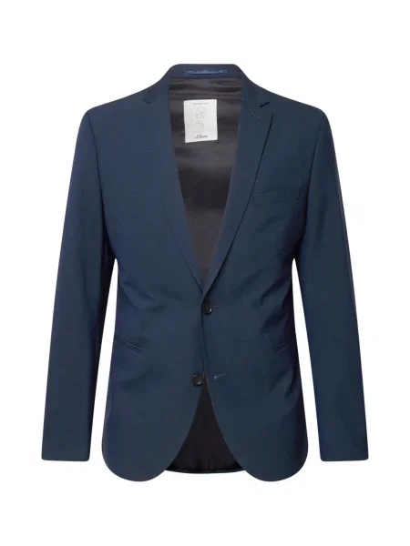 S.Oliver BLACK LABEL Sacou bleumarin negru