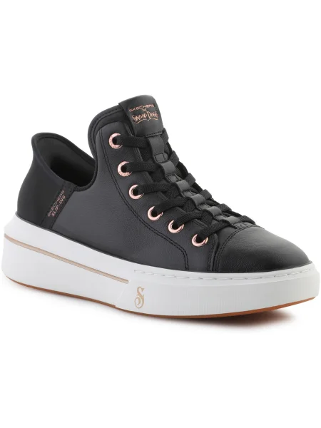 Pantofi Skechers din piele negru
