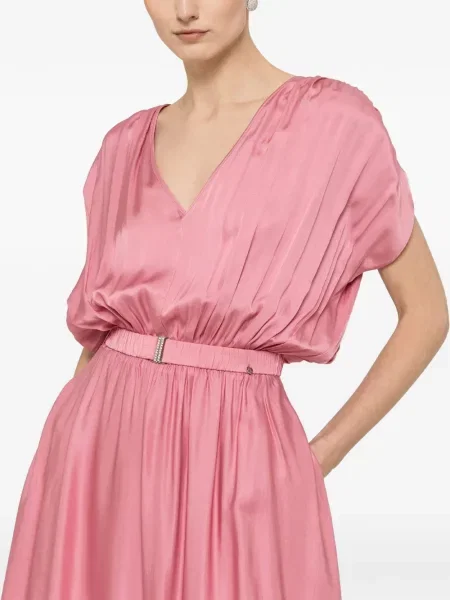 Rochie midi Nissa roz