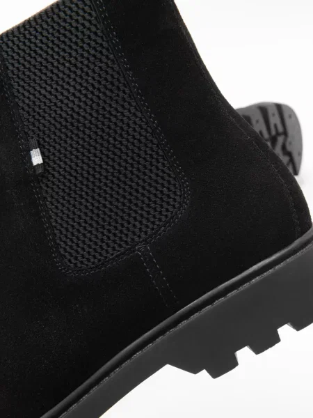 Slip on členkové topánky Ombre čierna