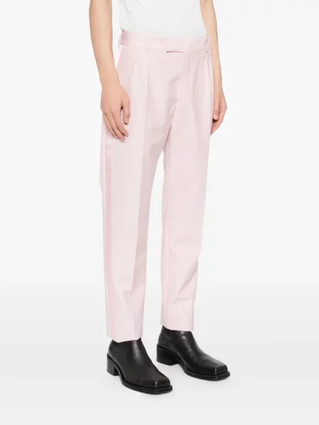 Pantaloni Alexander Mcqueen plisate roz